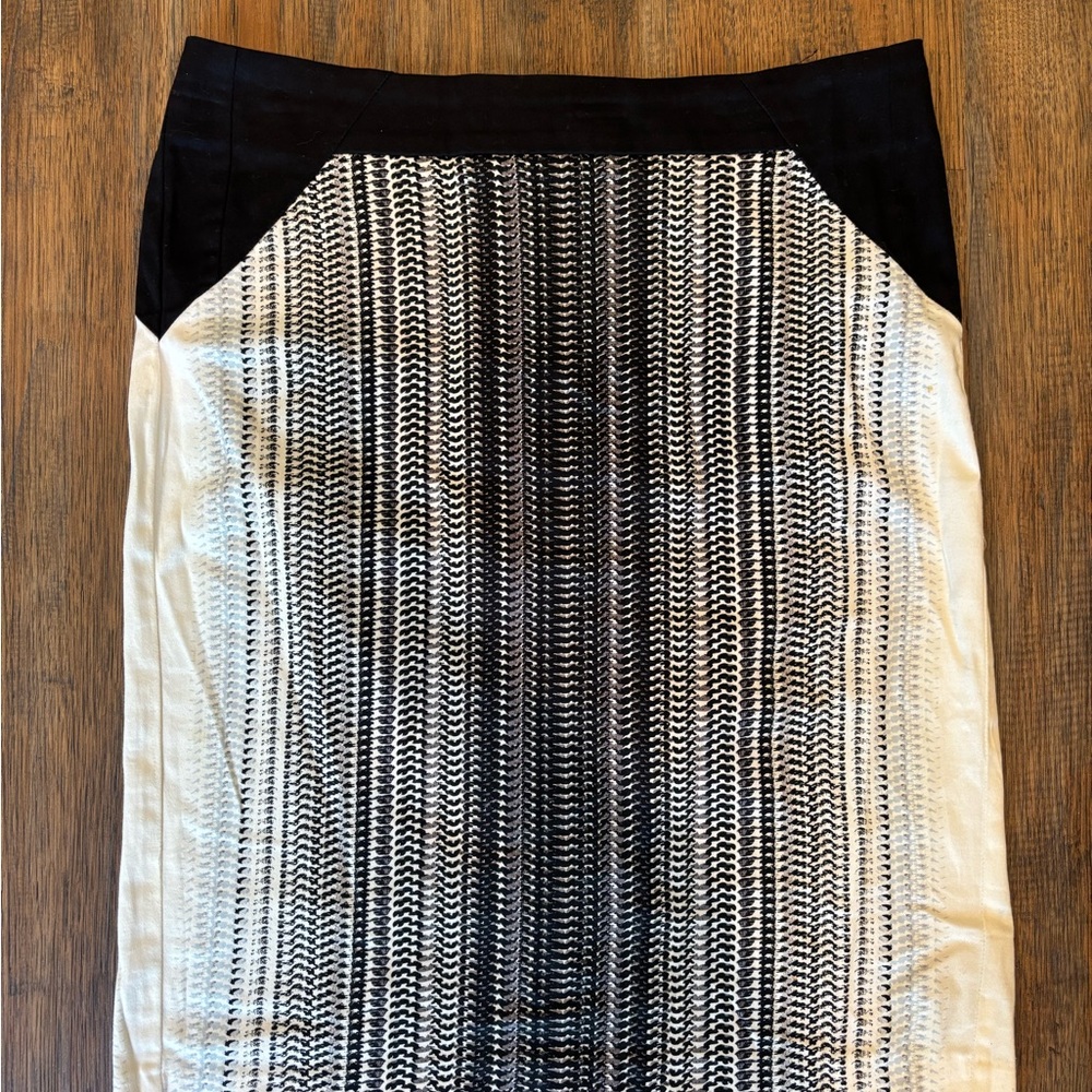 Elegant Black and White Women's Skirt